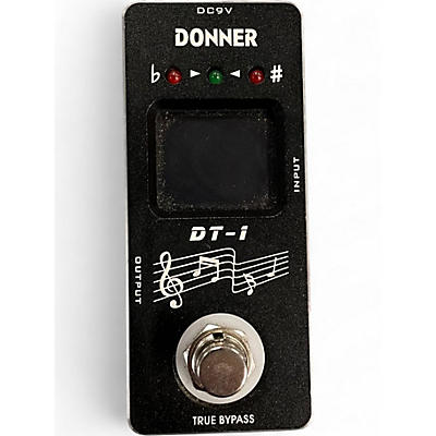 Used Donner DT-1 Tuner Pedal Tuner Pedal