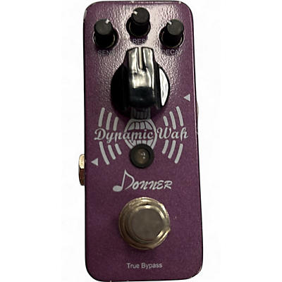Used Donner DYNAMIC WAH Effect Pedal