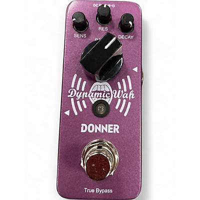 Used Donner DYNAMIC WAH Effect Pedal