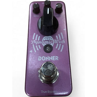 Used Donner DYNAMIC WAH Effect Pedal