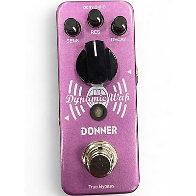 Used Donner DYNAMIC WAH Effect Pedal
