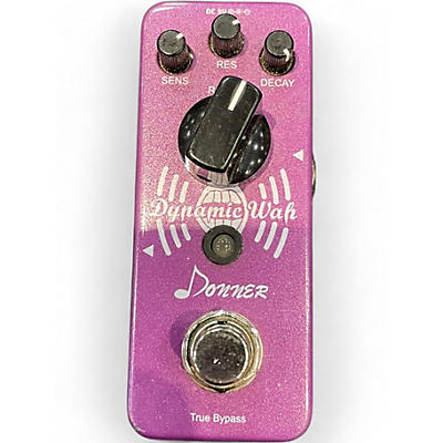 Used Donner DYNAMIC WAH Effect Pedal