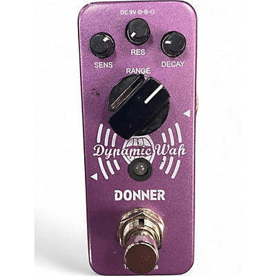 Used Donner Dynamic Wah Effect Pedal