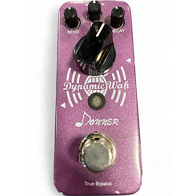 Used Donner Dynamic Wah Effect Pedal