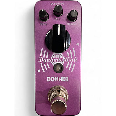 Used Donner Dynamic Wah Effect Pedal