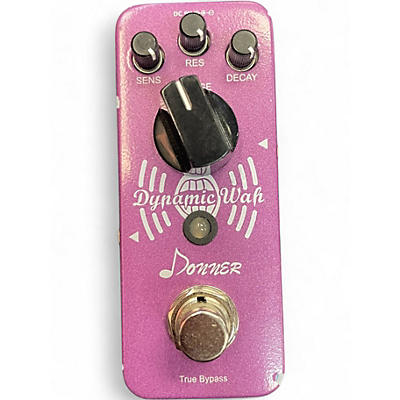 Used Donner Dynamic Wah Effect Pedal