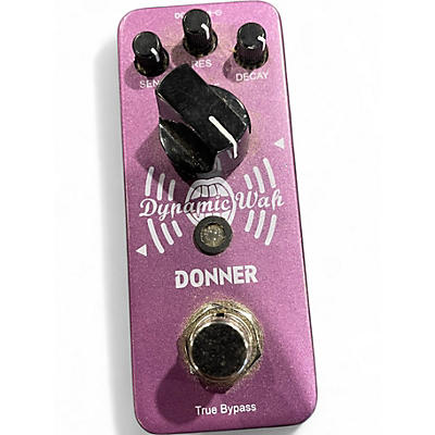 Used Donner Dynamic wah Effect Pedal