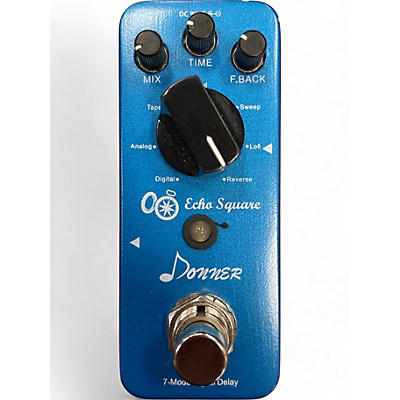 Used Donner ECHO SQUARE Effect Pedal