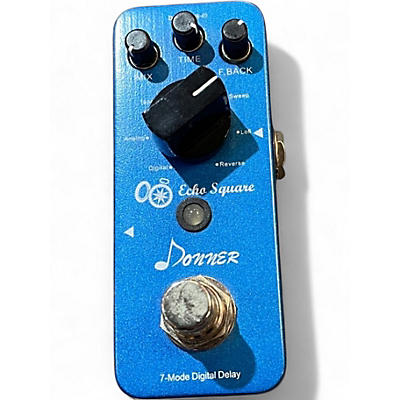 Used Donner ECHO SQUARE Effect Pedal