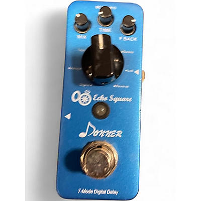 Used Donner ECHO SQUARE Effect Pedal