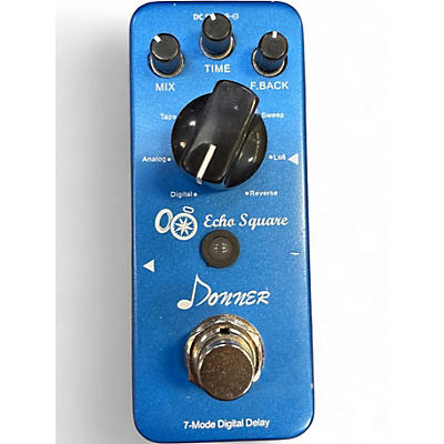 Used Donner ECHO SQUARE Effect Pedal