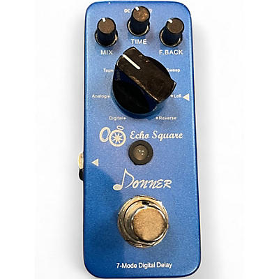 Used Donner ECHO SQUARE Effect Pedal