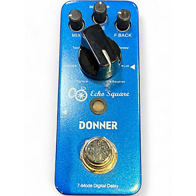 Used Donner ECHO SQUARE Effect Pedal
