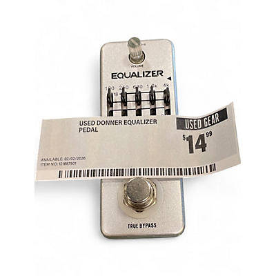 Used Donner EQUALIZER Pedal