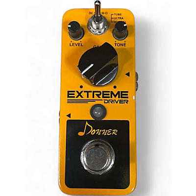 Used Donner EXTREME DISTORTION Effect Pedal