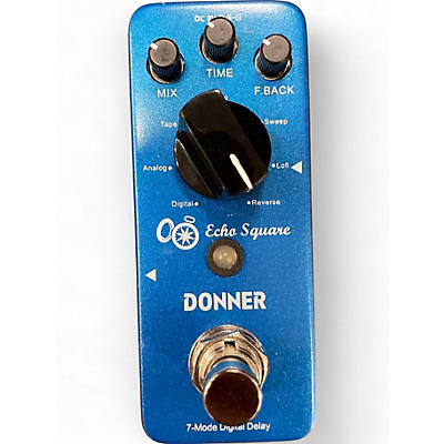 Used Donner Echo Square Effect Pedal