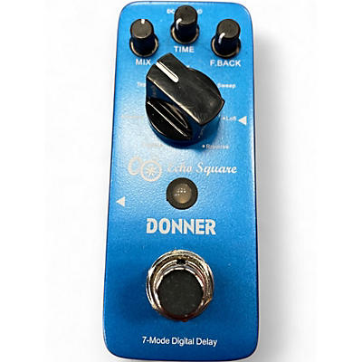 Used Donner Echo Square Effect Pedal