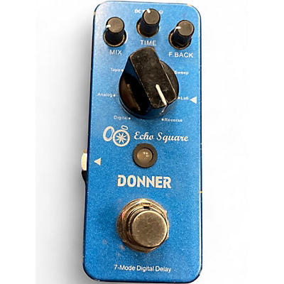 Used Donner Echo Square Effect Pedal