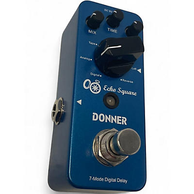 Used Donner Echo Square Effect Pedal