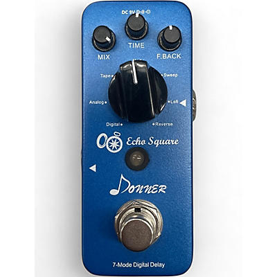 Used Donner Echo Square Effect Pedal