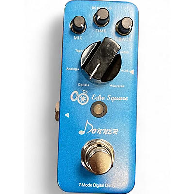 Used Donner Echo Square Effect Pedal