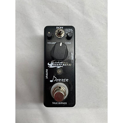 Donner Used Donner GIANT METAL Effect Pedal