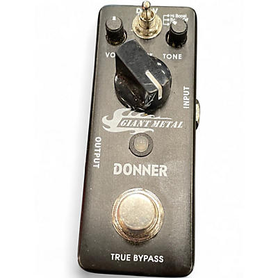 Used Donner GIANT METAL Effect Pedal
