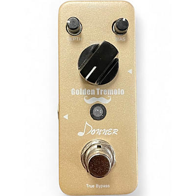 Used Donner GOLDEN TREMELO Effect Pedal