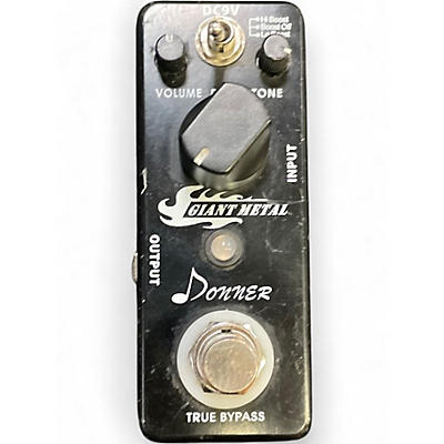 Used Donner Giant Metal Effect Pedal