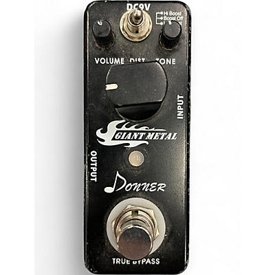 Used Donner Giant Metal Effect Pedal