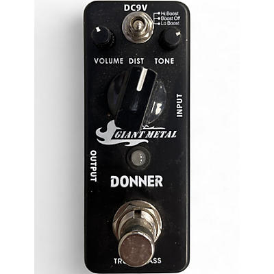 Used Donner Giant Metal Effect Pedal