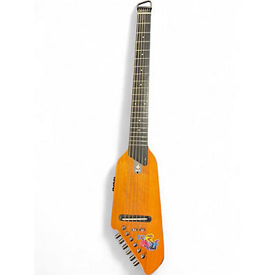 Used Donner HUSH-1 Natural Acoustic Electric Guitar