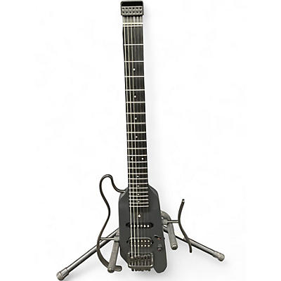 Used Donner HUSH GUITAR Black Electric Guitar