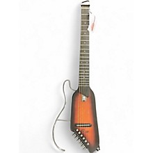 Used Donner HUSH I Silent Guitar Natural Electric Guitar