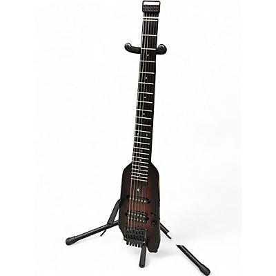 Used Donner HUSH-X Sunburst Electric Guitar