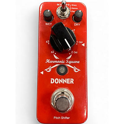 Used Donner Harmonic Square Pitch Shifter Effect Pedal