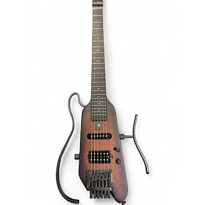 Used Donner Hush-X Brown Sunburst Electric Guitar