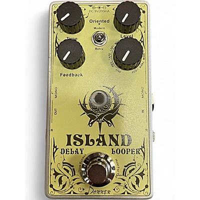 Used Donner Island Delay and Looper Effect Pedal
