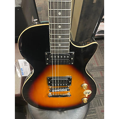 Used Donner LES PAUL STYLE 2 Color Sunburst Solid Body Electric Guitar