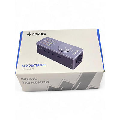 Used Donner Livejack M Audio Interface