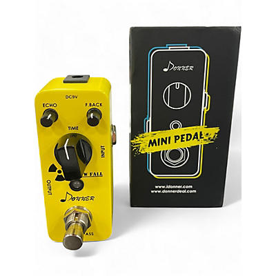 Used Donner Mini pedal yellow fall 