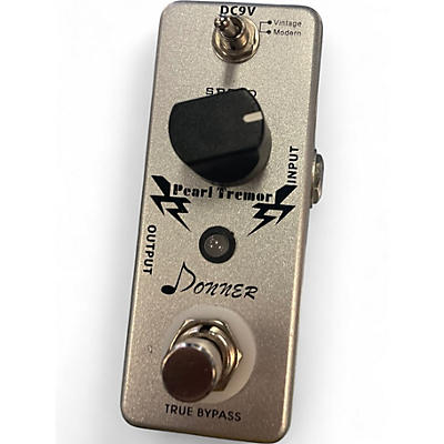 Used Donner PEARL TREMOR Effect Pedal
