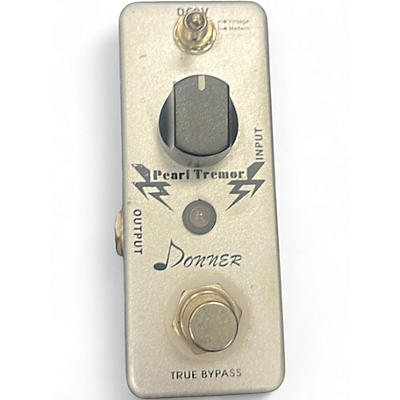 Used Donner PEARL TREMOR Effect Pedal