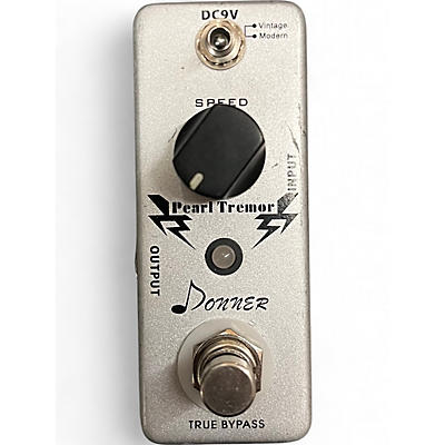 Used Donner Pearl Tremor Effect Pedal