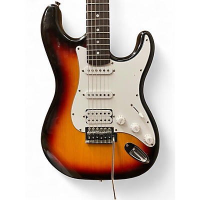 Used Donner S STYLE 2 Tone Sunburst Solid Body Electric Guitar