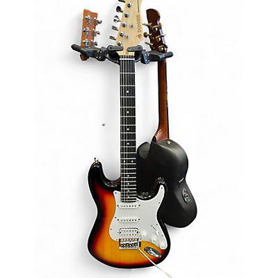 Used Donner S style standard series 2 Tone Sunburst Solid Body Electric Guitar