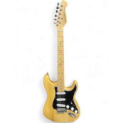 Used Donner STANDARD SERIES Natural Solid Body Electric Guitar