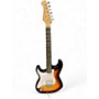 Used Donner STANDARD SERIES SUNBURST Solid Body Electric Guitar SUNBURST
