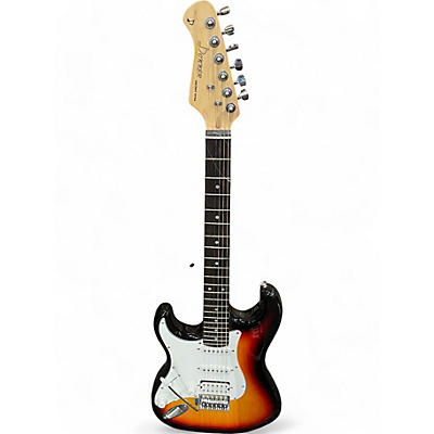 Donner Used Donner STRATOCASTER 3 Color Sunburst Electric Guitar