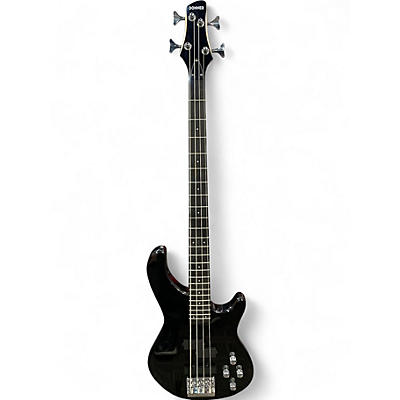Used Donner Standard Black Electric Bass Guitar